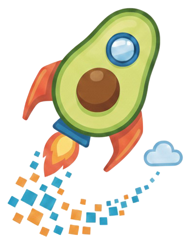 Rocketavocado logo